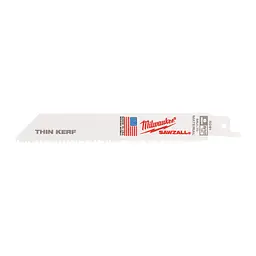 Полотно для шабельних пил THIN KERF MILWAUKEE, 150х3,1/2,1мм, (5шт), (універсальні) - мініатюра 2