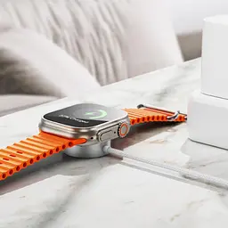 БЗП Hoco CW59 Wireless charger for Samsung/iWatch (USB-C) White - мініатюра 4