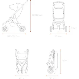 Дитяча коляска Thule Spring Aluminium / Shadow Grey (TH 11300100-11300302) - мініатюра 7