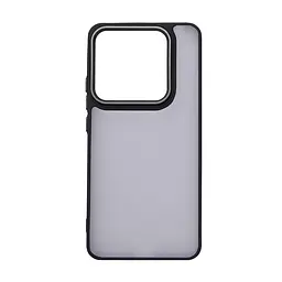 Противоударный чехол для Xiaomi Redmi Note 14 5G, Frame, черный, панель-накладка, термополиуретан TPU + поликарбонат PC, защита всего корпуса, защита кнопок и камеры, устойчив к деформациям, ArmorStandart (ARM82396)
