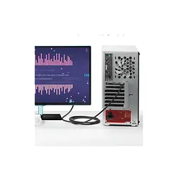 Кабель мультимедійний HDMI M to DVI M 1.0m 4K60Hz black Vention (ABFBF) - мініатюра 4