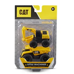 Машинка для дітей Funrise Міні-техніка CAT Самоскид та Екскаватор (82278)
