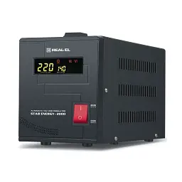 Стабілізатор напруги REAL-EL STAB ENERGY-2000 (EL122400013)