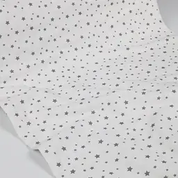 Пелюшки фланелеві Cosas Grey Stars 100х120 см (FlannelDiapers_StarGrey_100x120) - мініатюра 3