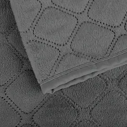 Покривало ТЕП Velour 150х210 см сіре (4-00515_22391) - мініатюра 3