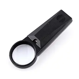 Лупа ручна з підсвіткою 5Х Magnifier 82012 діаметр 50 мм - мініатюра 2