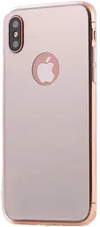 Чохол-накладка TOTO TPU iPhone X Silver