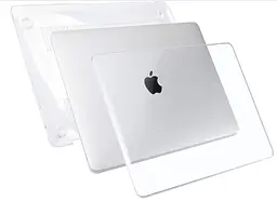 Пластикова накладка HardShell Crystal Case для Apple MacBook Pro 13` A2289/2251 2020 Transparent [52860] - мініатюра 5