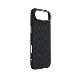 Карбоновый чехол для Apple iPhone 17 Air, LikeCarbon2 MagCase, черный, тонкий защитный чехол-панель из поликарбоната с магнитами N52, MagSafe, противоударный, совместим с беспроводной зарядкой, приподнятые края для защиты камеры, ArmorStandart (ARM88380) - мініатюра 3