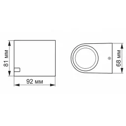 Світильник Videx LED AR021В IP54 (VL-AR021B) - мініатюра 3