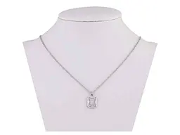 Пiдвiска XUPING на ланцюжку Родій "Кристал" 45-50см*1,5мм 301714 - мініатюра 2
