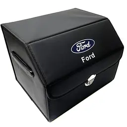 Органайзер саквояж у багажник Ford 38 x 31 x 29 см Еко-шкіра Чорний 1 шт