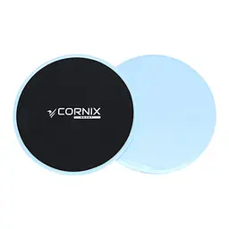 Диски-слайдери Cornix Sliding Disc для ковзання (глайдингу) 2 шт XR-0179 Sky Blue - мініатюра 4