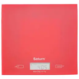Ваги кухонні Saturn (ST-KS7810 Red)