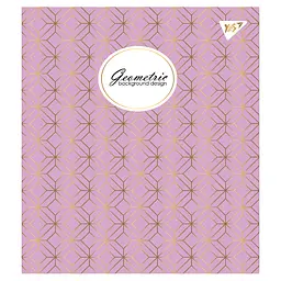 Набір зошитів Yes Geometric Pantone Gold А5 в клітинку 18 аркушів 10 шт. (766819) - мініатюра 5