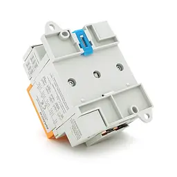 Поворотний вимикач з фіксатором, YRO YRDS1DB/N32/4, під DIN рейку, 1000V, 32A, 4P, Grey/Orange - мініатюра 4