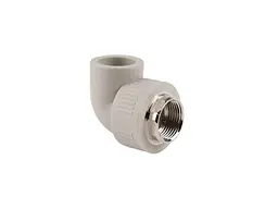 Кут Thermo Alliance 1" 90° d 32мм поліпропіленовий 1"В для поліпроп. труб (DSE206)