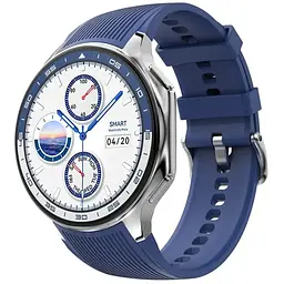 Умные часы NO.1 DT WATCH X с возможностью подключить наушники Серебристый