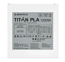 Блок живлення ATX 1200W TIX0126 TITAN PLA 1200 MONTECH - мініатюра 5