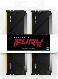 Оперативна пам'ять Kingston Fury 16GB (2x8GB) DDR4 3200MHz Beast RGB (KF432C16BB2AK2/16WP)