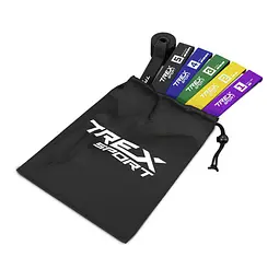 Набір резинок для фітнесу Trex Sport TX-005PBA 5в1 set A - мініатюра 12