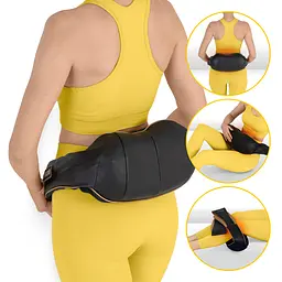 Накидка-масажер 4FIZJO Shiatsu Pro+ для шиї та спини Black/Gold (P-5907739312358) - мініатюра 7