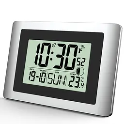 Годинник настінний Technoline WS8028 Silver/Black (WS8028), Сріблястий - мініатюра 3
