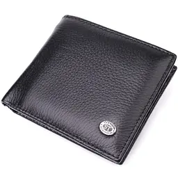 Чоловічий шкіряний портмоне ST Leather 11,5х9,5х1,5 см acs0028310
