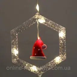 Гірлянда-штора Зірки-грані XPRO 3x3м 300LED (234576472_279) - мініатюра 4