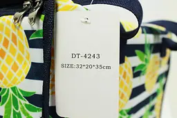 Термосумка 32х20х35 см 22 л Sannen Cooler Bag З ананасами - мініатюра 2