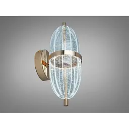 Настінне бра Romin LED золото 6 Вт овальна форма