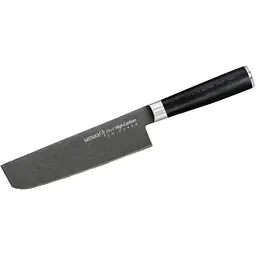 Ніж кухонний овочевий Накірі 167 мм Samura Mo-V Stonewash (SM-0043B)