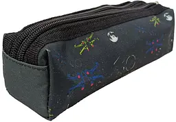Пенал шкільний Expertiz Zweikammer-etui 20x5.5x5 см поліестер чорний - мініатюра 2