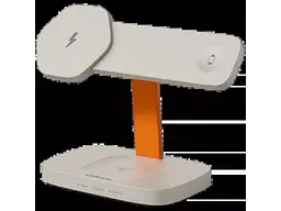 Бездротовий зарядний пристрій Canyon Hexagon WCS-310 Wireless Charging Station Light Gray/Orange (CNS-WCS310LGOR) - мініатюра 11