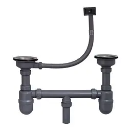 Сифон для кухонної мийки Kroner KRP Siphon-012 3 1/2" × 50/40 мм CV023015