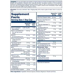 Комплекс вітамінів Solaray Once Daily Prenatal Multivitamin 90 капсул - мініатюра 2