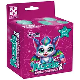 Пазли VLADI TOYS із сюрпризом "Кольоровий дракончик"VT8030-05