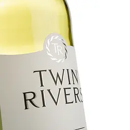 Вино Twin Rivers Chardonnay, біле, сухе, 0,75 л - мініатюра 3