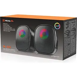 Акустична система REAL-EL S-55 Black (EL121100014) - мініатюра 7