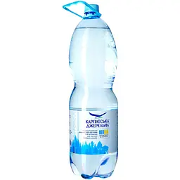 Вода мінеральна Карпатська Джерельна негазована 2 л (369071) - мініатюра 4