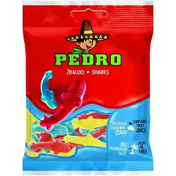 Цукерки Pedro Акули жувальні 80 г (854198)
