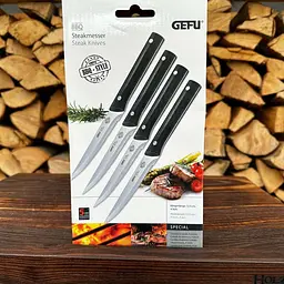 Набір ножів для стейків Gefu BBQ, 4 шт (89155) - мініатюра 2
