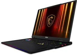 MSI Ноутбук MSI Raider 18 HX AI A2XWIG-251UA 18" UHD+, Intel U9-285HX, 64GB, F2TB, NVD5080-16, W11, чорний - мініатюра 2