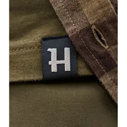 Футболка Harkila H-logo S/S T-shirt XL Dark olive - мініатюра 7