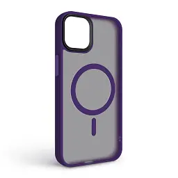 Чохол ArmorStandart Uniq Magsafe для Apple iPhone 15 Plus Purple - мініатюра 2