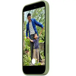 Чохол Epik Silicone case AAA with Magsafe and Animation для Apple iPhone 17 Pro Max 6.9" Light Moss - мініатюра 2