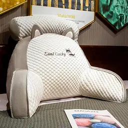 Подушка-спинка Grandio PILLOW-07 для дивана біло-сіра - мініатюра 5