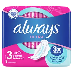Прокладки гігієнічні Always Ultra Super Plus 8 шт. - мініатюра 2