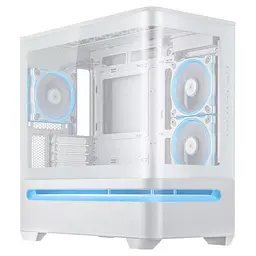 Корпус Asus Prime AP202 ARGB Tempered Glass без БЖ (90DC00P3-B19000) White - мініатюра 2