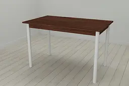 Стіл кухонний Ferrum-decor Беніта 75x120x70 Білий ДСП Венге 16мм (FRD-105606) - мініатюра 4